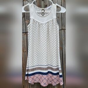 10, Eyeshadow Girls, Boho Sleeveless Dress, Lace, Layered